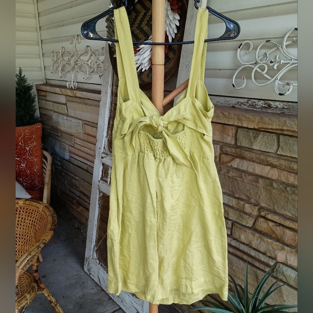 Anthropologie MAEVE Linen Cotton Dress Small - Picture 6 of 8